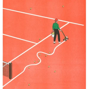 Affiche Simon Bailly – Roland Garros