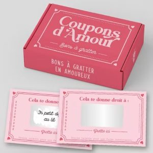 Coupons d&rsquo;amour – Bons à gratter