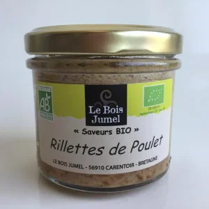 Rillettes de Poulet rôti (sans porc) – Le Bois Jumel