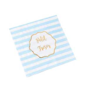 Serviettes « Petit trésor » – Lot de 16